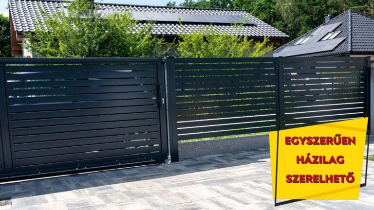 Aluminium kerítésléc a XXL kerítés kínálatában